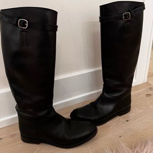 Church’s riding boots, black, size 5.5. Used, in great condition.